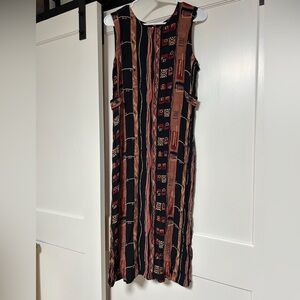 Sag Harbor Petite Artistic Multicolor Blouse